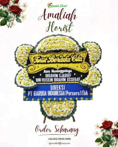 Papan Bunga Duka di Karangayu